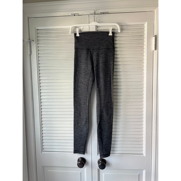 Lululemon Wunder Under Hi-Rise Tight *28" Brushed Luon Black size 4 - Picture 1 of 7